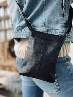 VIAMAJA Crossover mobiltaske - OLINE Black Sale