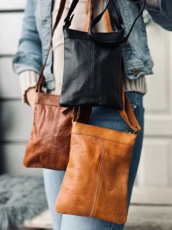 VIAMAJA Crossover mobiltaske - OLINE Walnut Best