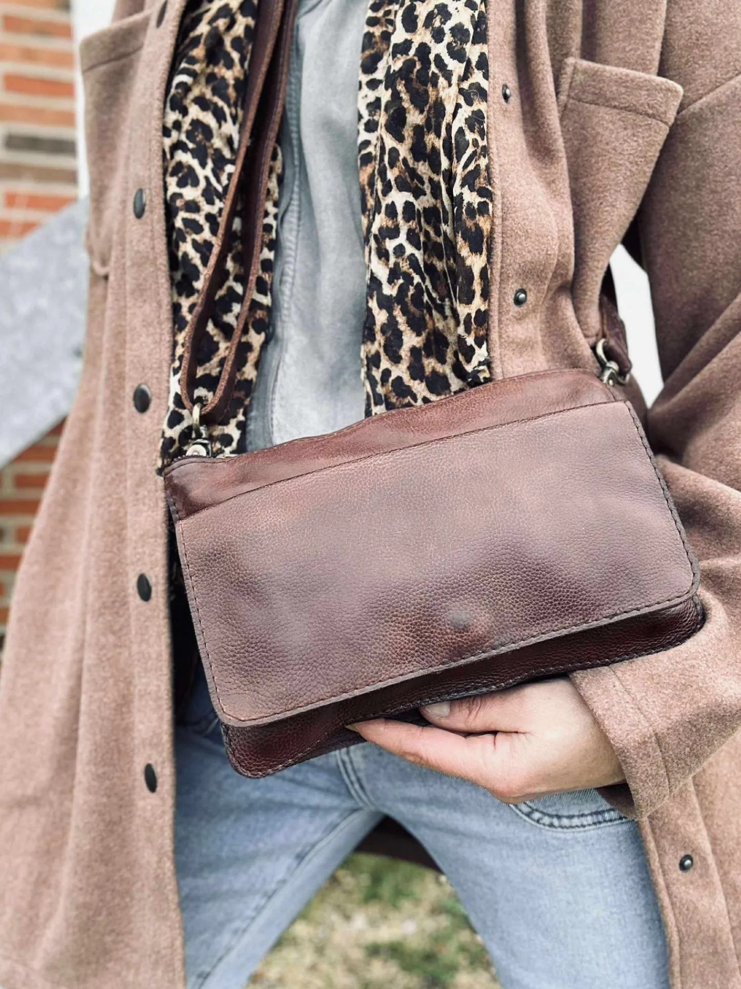 VIAMAJA Crossover Naja - Vintage brown Discount
