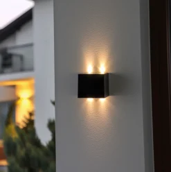 VIAMAJA Cube up and down solar lampe - 2 stk Outlet