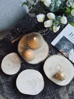VIAMAJA Deco wood - Sæt med 4 stk. Sale