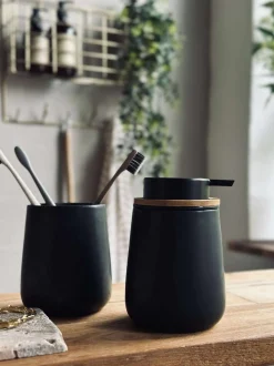 VIAMAJA Dispenser med pumpe Black - Dolomite Hot