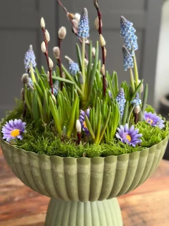 VIAMAJA DIY opsats i beton look - Grøn Discount