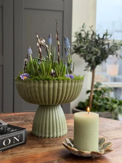 VIAMAJA DIY opsats i beton look - Grøn Discount