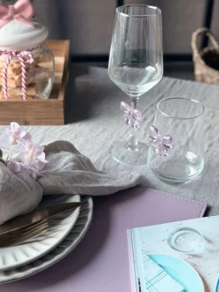 VIAMAJA Dækkeserviet - Rosa Outlet