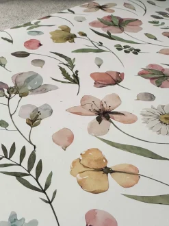 VIAMAJA Dækkeserviet Flora - Hvid New