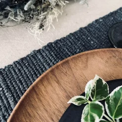 VIAMAJA Dækkeserviet Koks - Recycling Cotton Hot