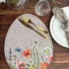 VIAMAJA Dækkeserviet påske - Beige oval