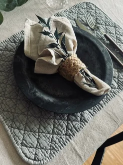 VIAMAJA Dækkeserviet STONE-WASHED Quilt – Nordic grey Discount