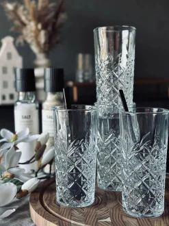 VIAMAJA Drikkeglas - 4stk / Long drink Hot
