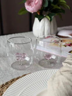 VIAMAJA Drikkeglas med hjerte Hot
