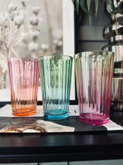 VIAMAJA Drikkeglas RAINBOW MIX 470ml Hot