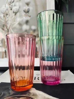 VIAMAJA Drikkeglas RAINBOW MIX 470ml Hot