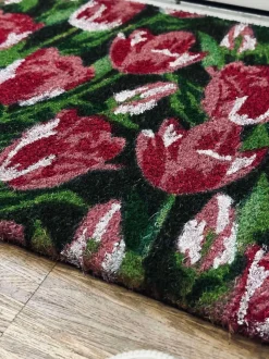 VIAMAJA Dørmåtte - Tulipan rosa Discount