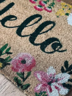 VIAMAJA Dørmåtte Hello Flora Best