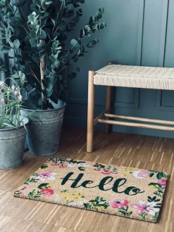 VIAMAJA Dørmåtte Hello Flora Best