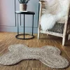 VIAMAJA Dørmåtte i jute - Kødben 50x70cm Clearance