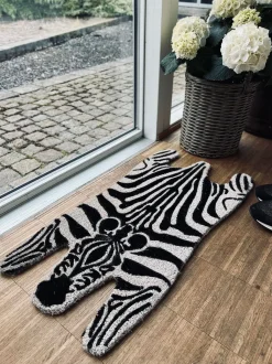 VIAMAJA DØRMÅTTE 40x75 ZEBRA Kokos Hot