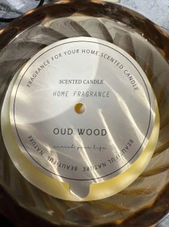 VIAMAJA Duftlys i glas - OUD WOOD Discount