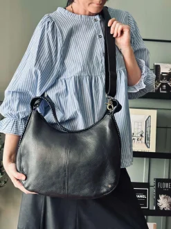 VIAMAJA Eksklusiv skuldertaske - Flettet skulderrem