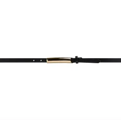 VIAMAJA Elegant bælte - Black / gold Outlet