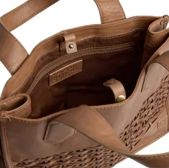 VIAMAJA Elegant håndtaske - Camel Clearance