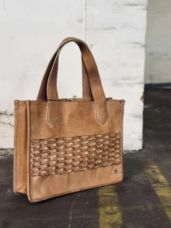VIAMAJA Elegant håndtaske - Camel Clearance