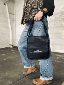 VIAMAJA Elegant skuldertaske - Kalveskind Sale