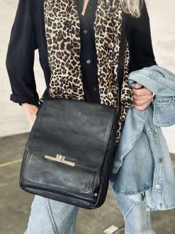 VIAMAJA Elegant skuldertaske - Kalveskind Sale