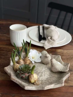 VIAMAJA Fad med fugle – Beige