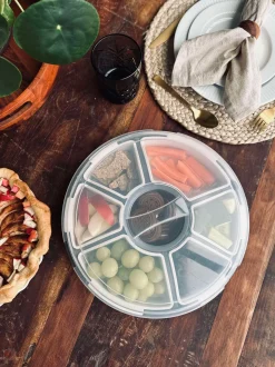 VIAMAJA Fad med opdeling og låg Hot