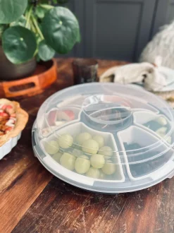 VIAMAJA Fad med opdeling og låg Hot