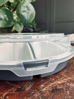 VIAMAJA Fad med opdeling og låg Hot
