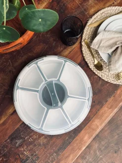 VIAMAJA Fad med opdeling og låg Hot