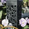 VIAMAJA Fakkel med solceller – Black square Best