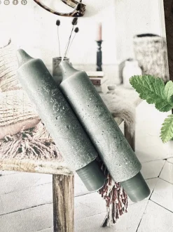 VIAMAJA Flaskelys 15 cm - 2 stk Rustik Grå Clearance