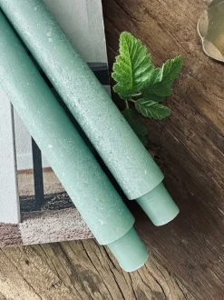 VIAMAJA Flaskelys 25 cm - 2 stk Rustik Mint Discount