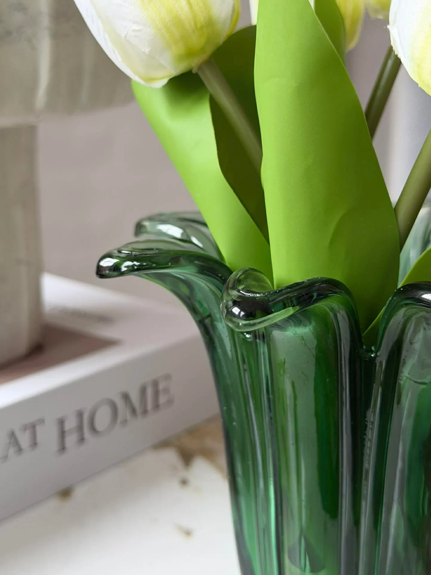 VIAMAJA Flower lysestage - Grøn Sale