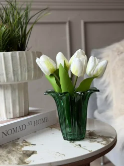 VIAMAJA Flower lysestage - Grøn Sale