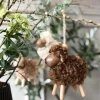 VIAMAJA Får Fluffy Amber/Brun 8cm Discount