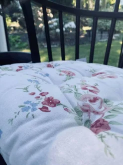 VIAMAJA Futon hynde – Flora 40×40 Hot