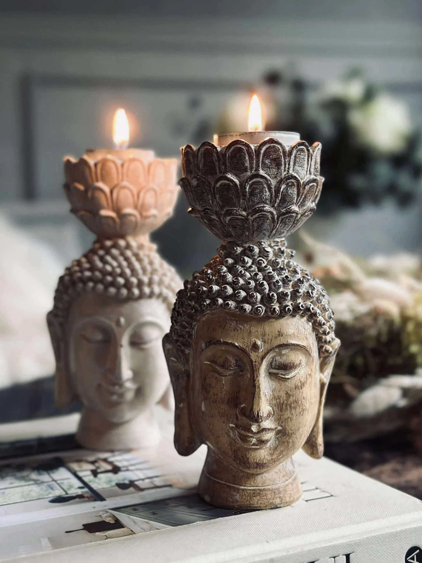 VIAMAJA Fyrfadsstage Buddha small - MIX Online