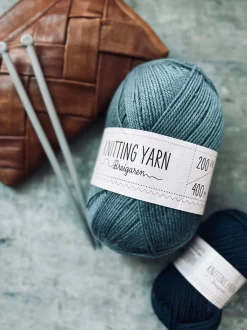VIAMAJA Garn Akryl 200 gram - Dueblå Sale