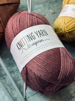 VIAMAJA Garn Akryl 200 gram - Oldrose