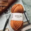 VIAMAJA Garn Polyester 50 gram - Orange