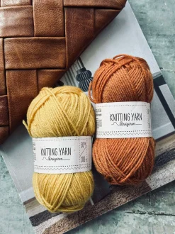 VIAMAJA Garn Polyester 50 gram - Orange