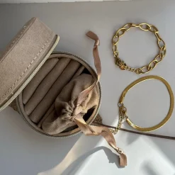 VIAMAJA Gavesæt Mascha - Sæt med 2 armbånd forgyldt - Med smykkeskrin Discount