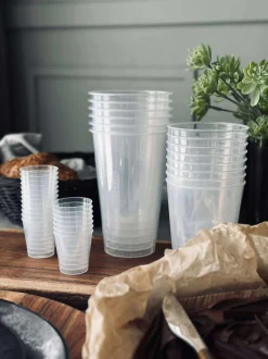 VIAMAJA Genanvendelige ølglas 25 cl - 6stk. Clearance