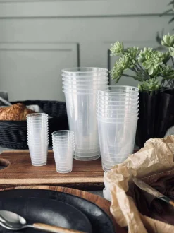 VIAMAJA Genanvendelige ølglas 25 cl - 6stk. Clearance