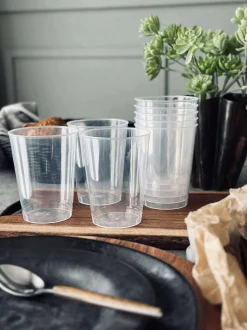 VIAMAJA Genanvendelige ølglas 25 cl - 6stk. Clearance